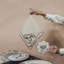 Line Drawing Embroidered Linen Napkins