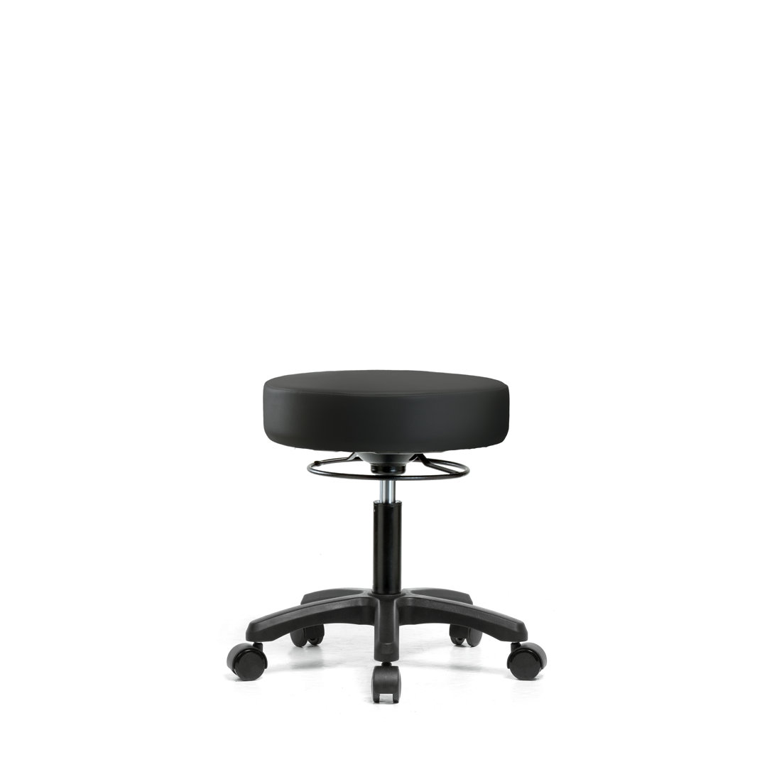 Wilder Adjustable Height Ergonomic Lab Stool Footring Symple Stuff Seat 