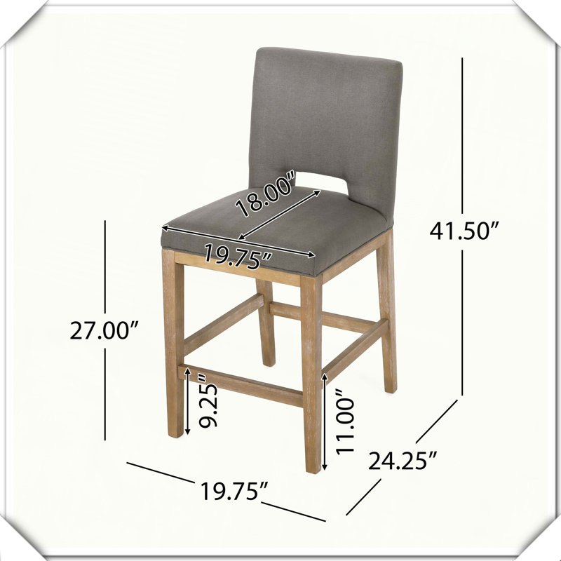 Counter Stool Practical Versatile Durable Stylish Functional Compact Comfortable Reliable, Extra Tall ( 41.50" Sear Height)