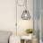 1 - Light Dark Bronze Single Pendant