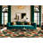 Washable Hibiscus Hawaiian Area Rug-1789679441