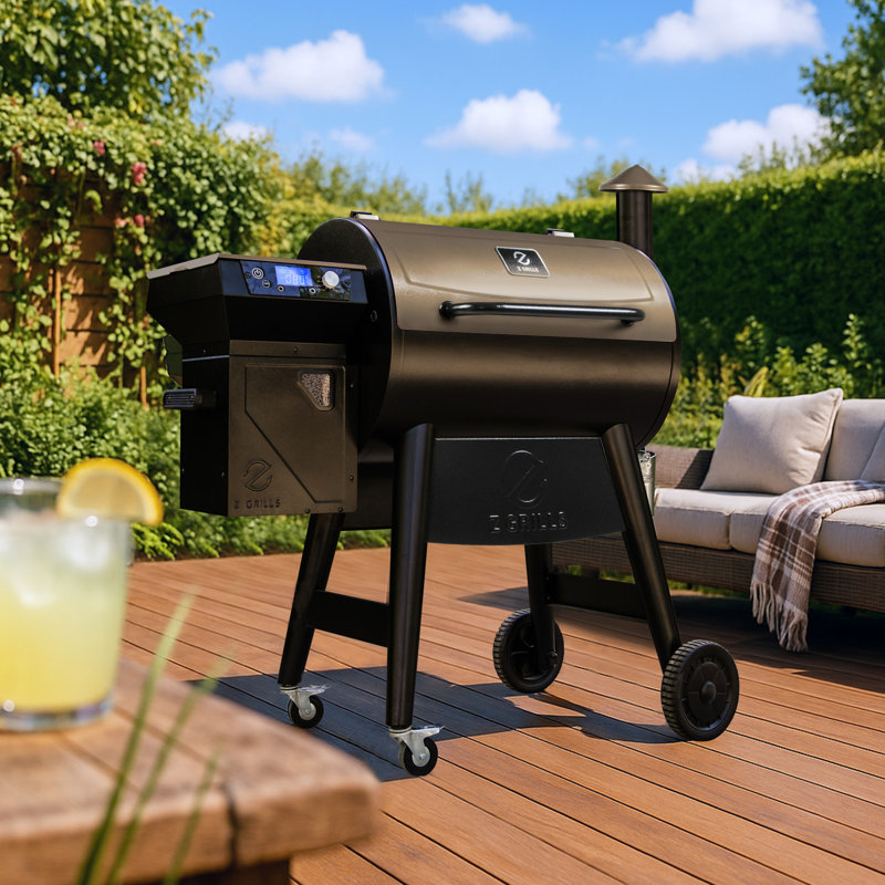 Z GRILLS 697 sq.in Pellet Grill with Temps Controller 3.0 and Latest Functions