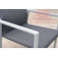 Ensemble repas d'extérieur en aluminium gris clair minuit 13 pièces Tincher