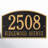 Legacy 2-Line Wall Address Plaque-1605503350-1605503342