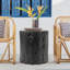 Table de bout en souche d'arbre-228176940