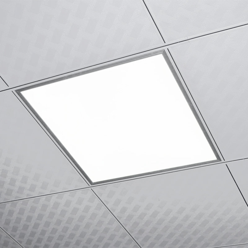 4 Pack of 2X2 ft LED Troffer Panel Light,45W with 5800 lumens,5000K White Color,Fit in for 2x2 Ceiling Tile Grid, 4