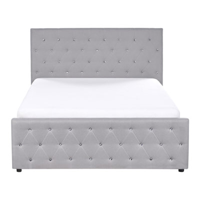 Amiens Upholstered Lift Up Storage Ottoman Bed