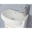 Ensemble de meuble-lavabo mural simple 17 po Mikaelah-756061298