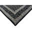 Hand-Knotted High-Quality Black Area Rug-1387899778