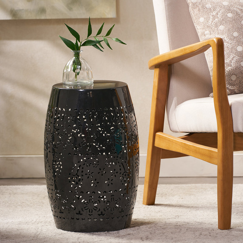 Table d'appoint RUBY 12 ", Noir
