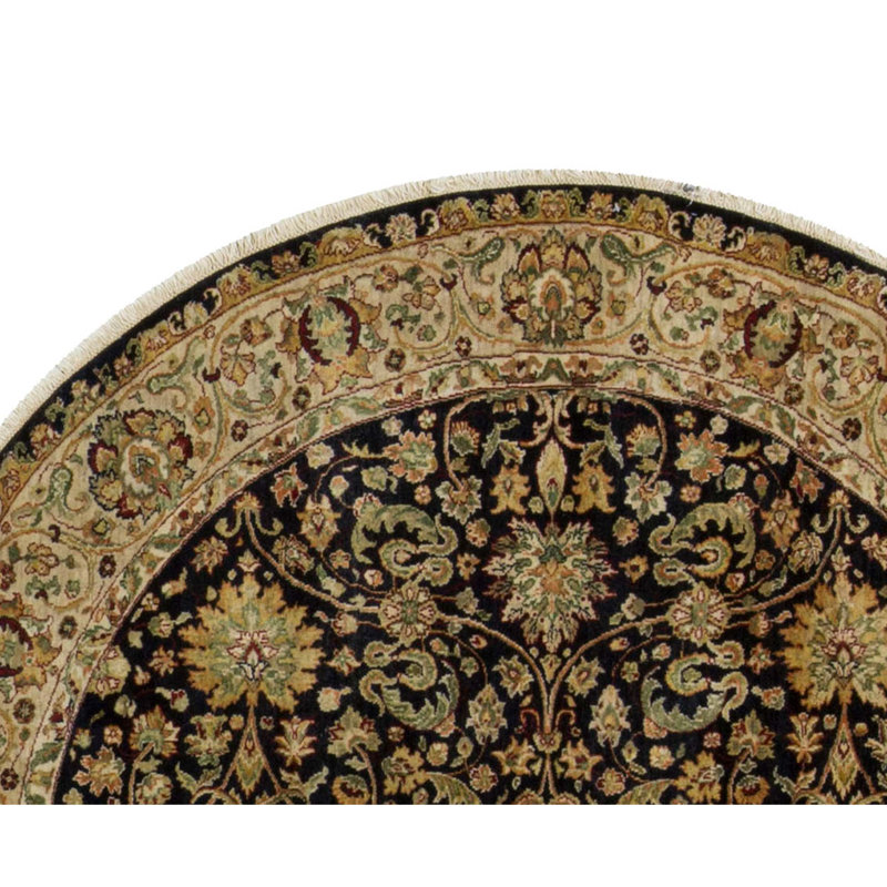 Sona One-of-a-Kind Round 6' X 6' Hand Knotted Area Rug