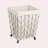 Fabric Rolling Laundry Hamper with Handles