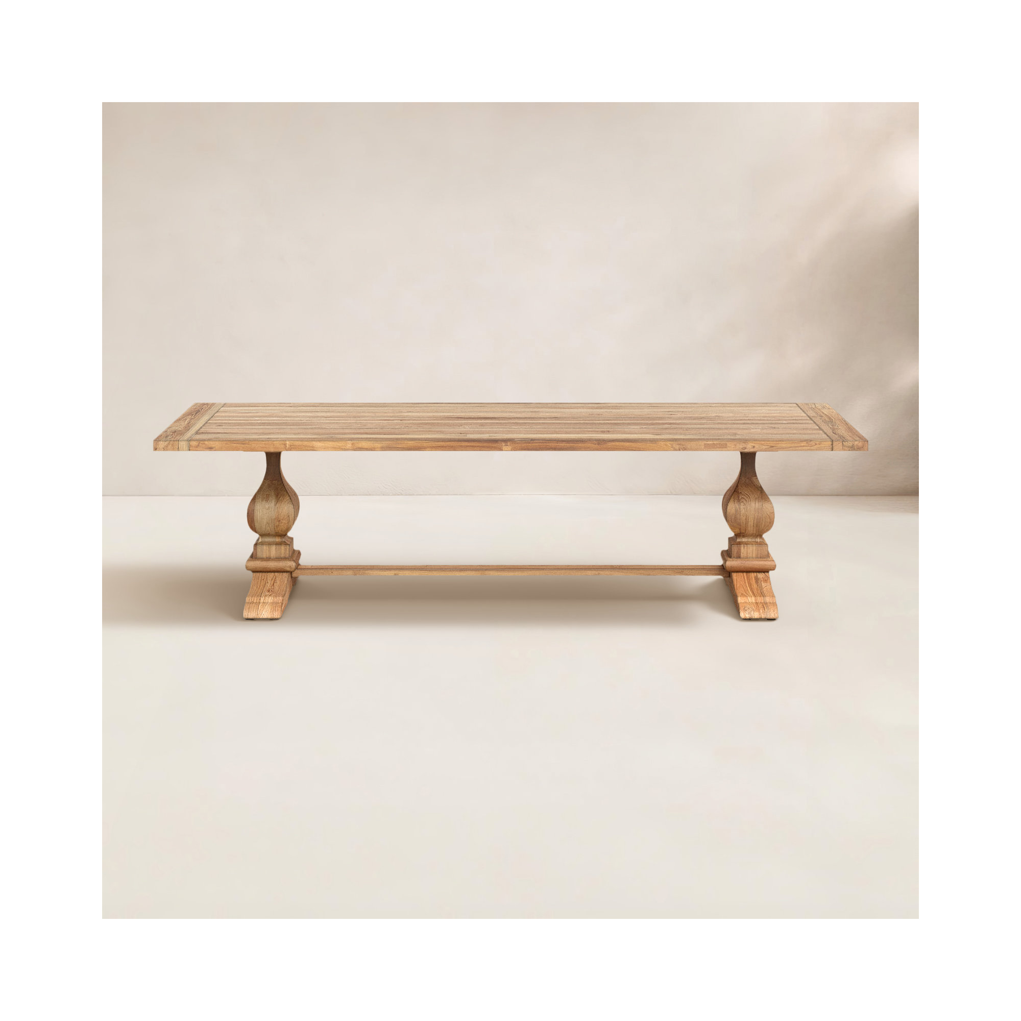 Murakami 111'' Teak Outdoor Dining Table
