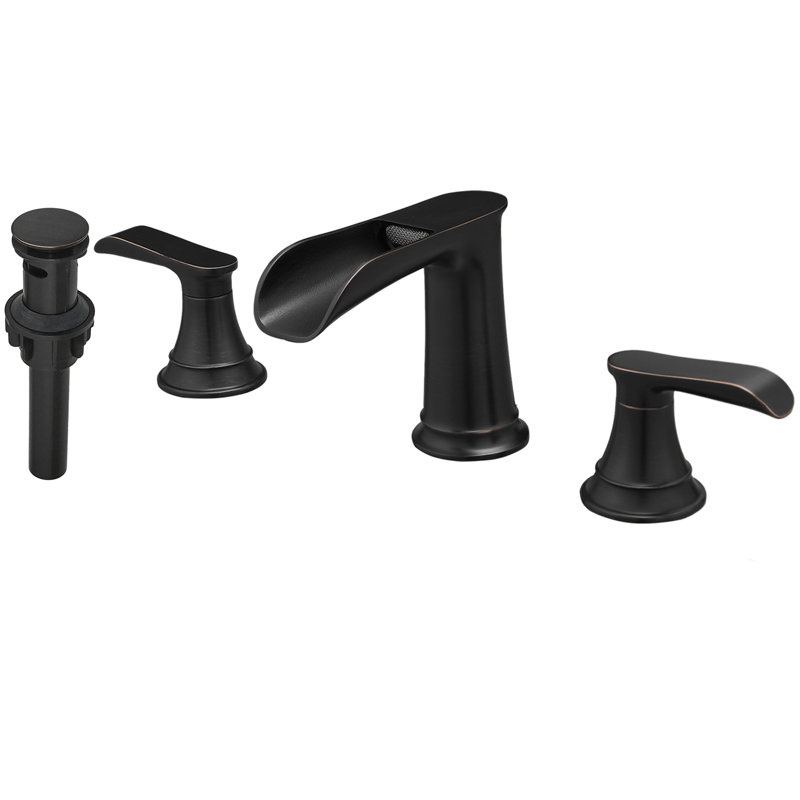 Robinet de salle de bain Waterfall, Bronze huilé