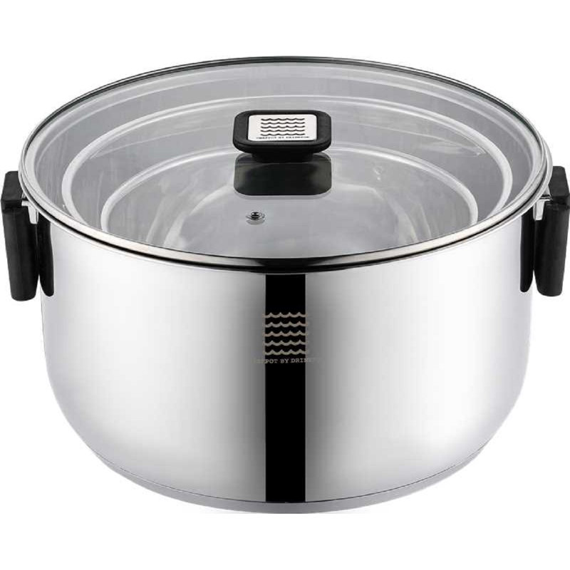 Cheftop 3-in-1 Stackable Stainless Steel Pots