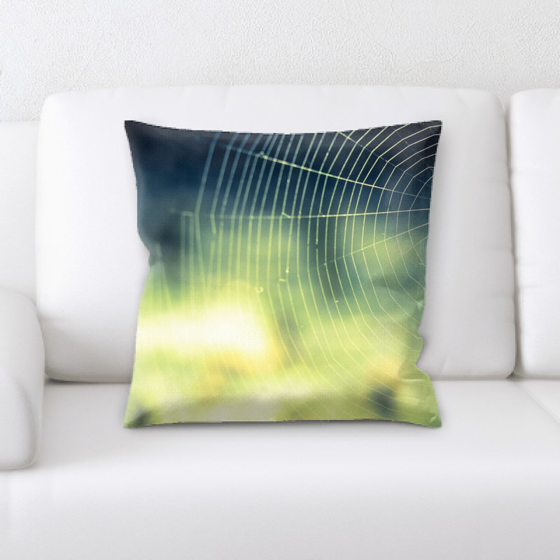 Housse et insert de coussin carré Cobweb