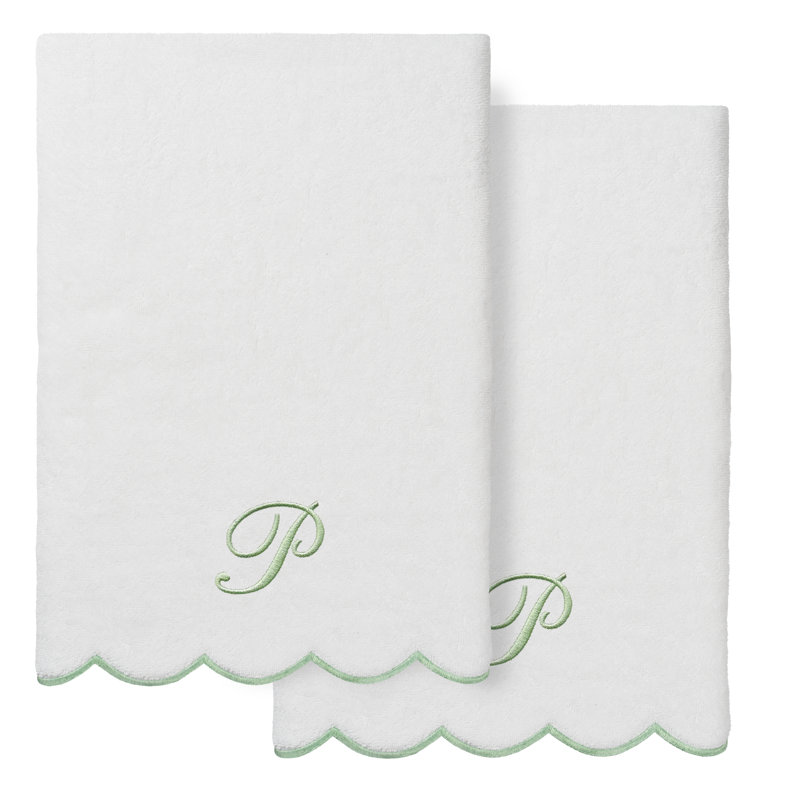  Ensemble de serviettes de bain personnalisables 100% coton turque ADORNIA 2PC, P, Serviette de bain - paquet de 2