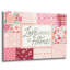 Art mural en verre Blooming Hearts 1 'par Laura Marshall-606540599