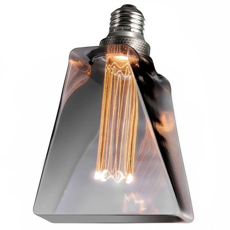 4 W E26/Medium (Standard) 2000 K LED Smart Bulb, Smokey/Gray