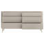 Chest of Drawers with Fluted Fronts and Six Drawers-675255574