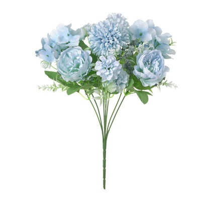 Bouquet de pivoines avec fleurs artificielles et pivoines (ensemble de 2)