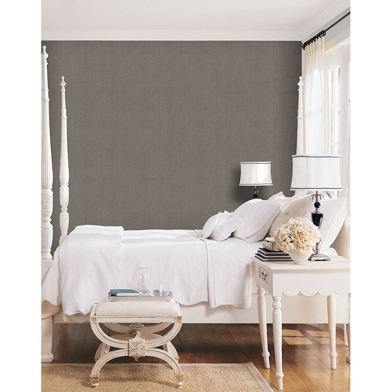 10m x 53cm Wallpaper Roll, Brown