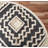 Hand-tufted Wool Geometric Gray Indoor Area Rug-213688934