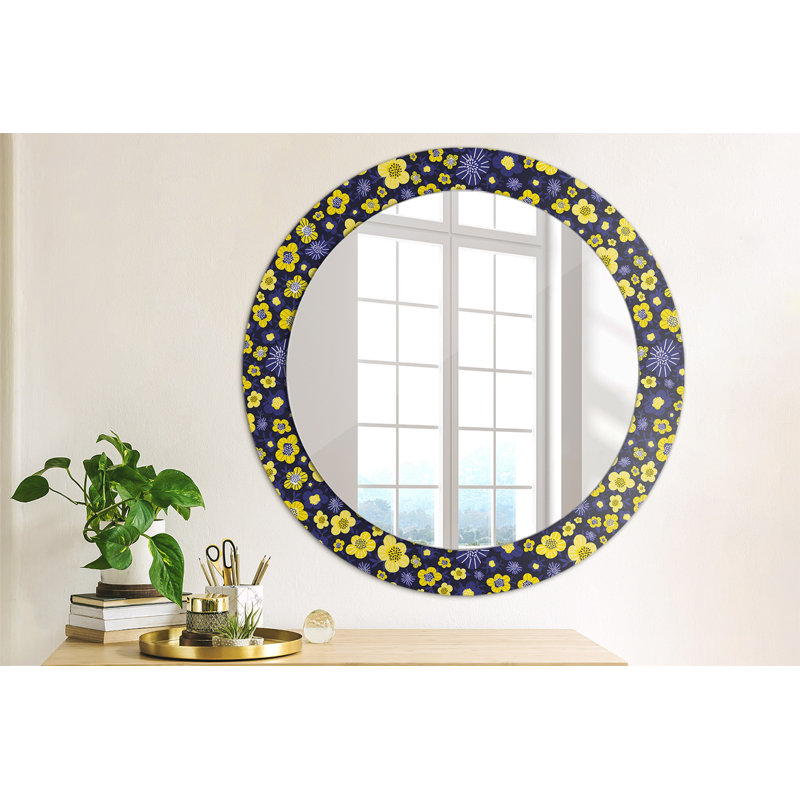 Huldar Glass Flat Wall Mirror