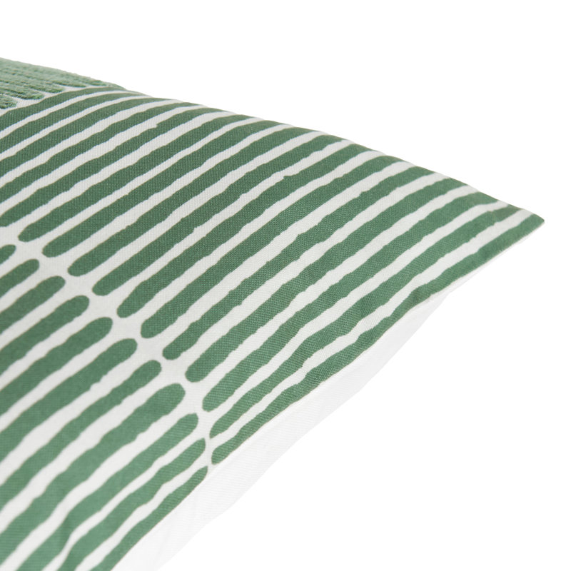 Cushion Cover, Olive Striped
