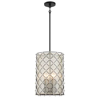 Luminaire suspendu 4 lumières Sheer Elegance