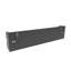 40.7 X 9.36 X 5.27" Black Double Baseball Bat Display Case With Clear Acrylic Tubes  Make to Order 90 Day Leadtime 100199