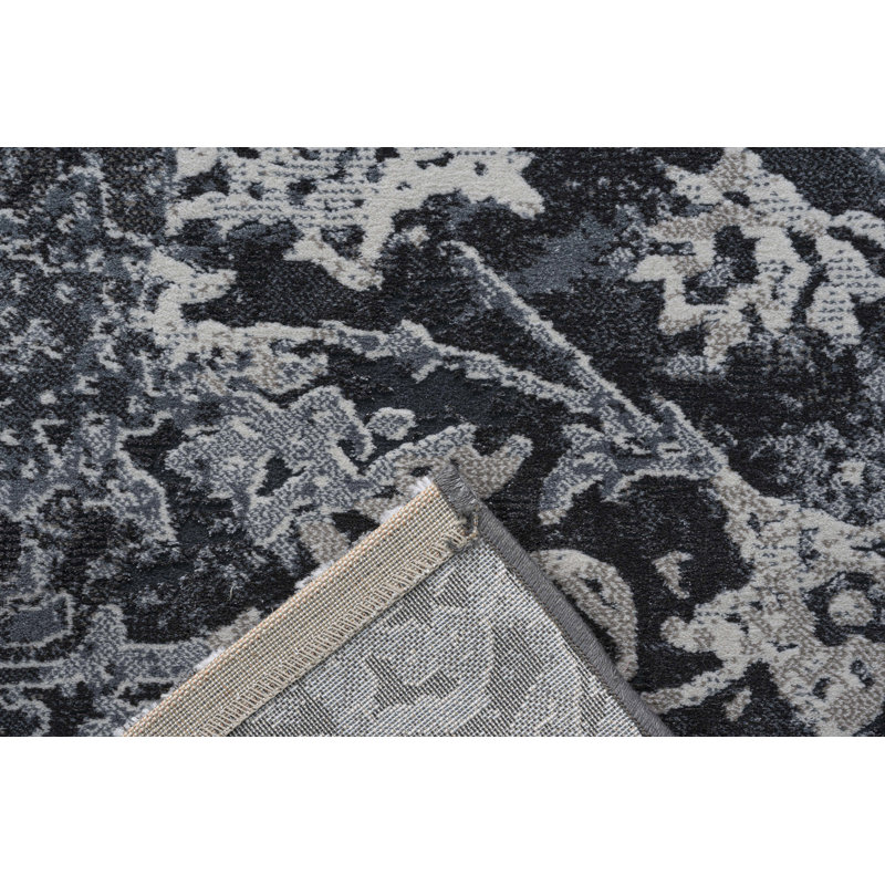 Vouni Rectangle Abstract Area Rug, Rectangle 240 x 330cm