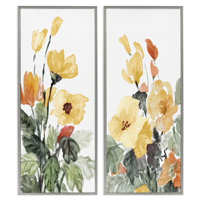 2 fleurs jaunes printanières par Lanie Loreth