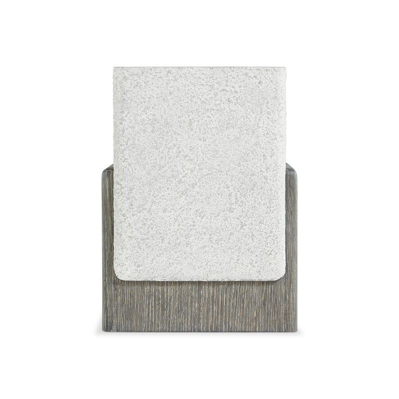 Bernhardt Monolith Accent Table, 22" H x 16" W x 16" D, Square