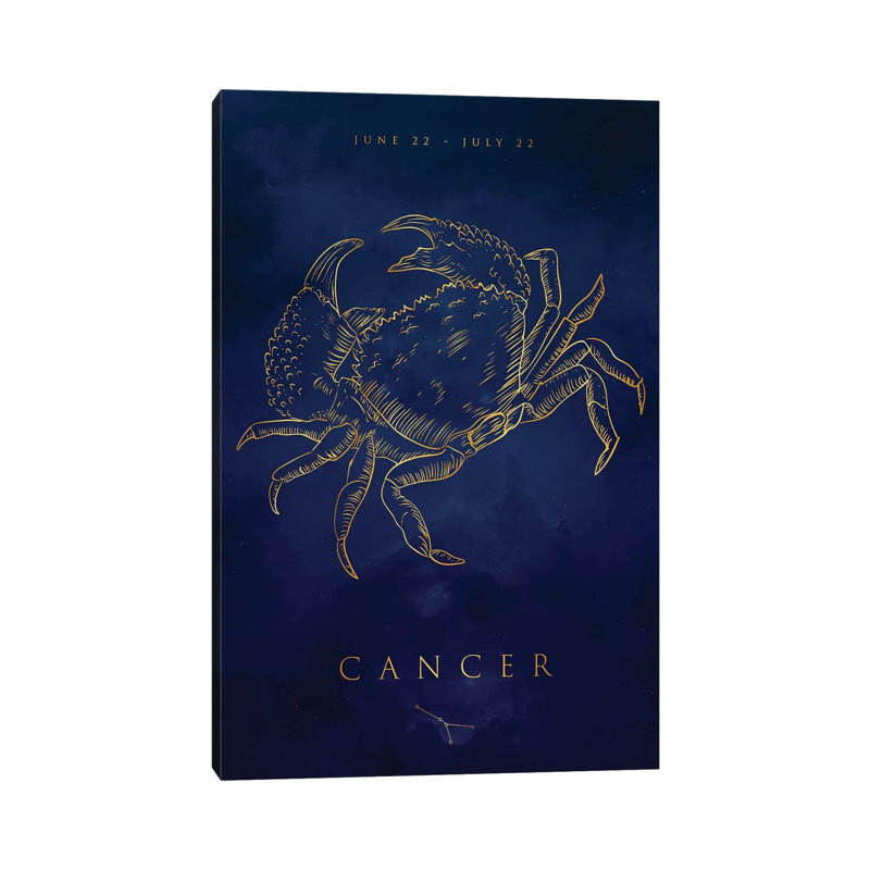 Cancer by Cornel Vlad - Wrapped Canvas Gallery-Wrapped Canvas Giclée, 30.48 cm H x 45.72 cm W