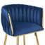 Kristyn Upholstered 25.6'' Counter Stool With Metal Frame-671595769