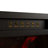 Modern Electric Fireplace - 1500W Heater, 12 Color LED, Remote Control, With Crystal & Log Set, Adjustable Temperature & Brightness