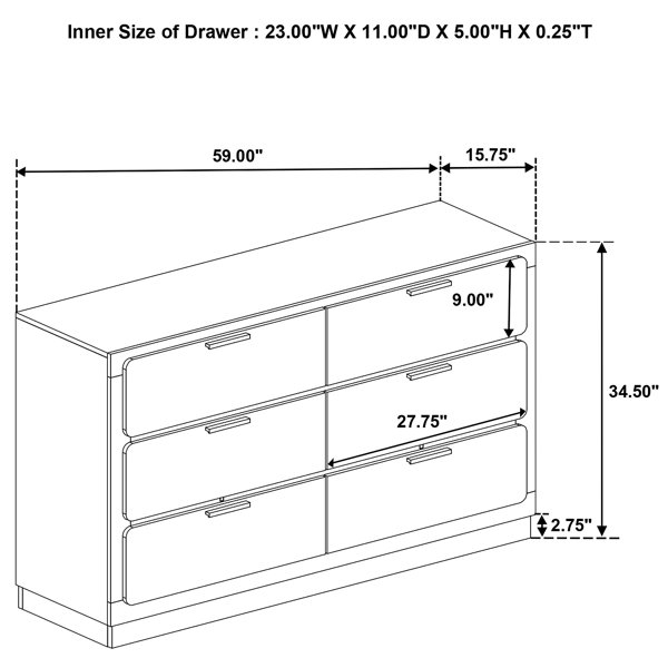 Dimensions du produit