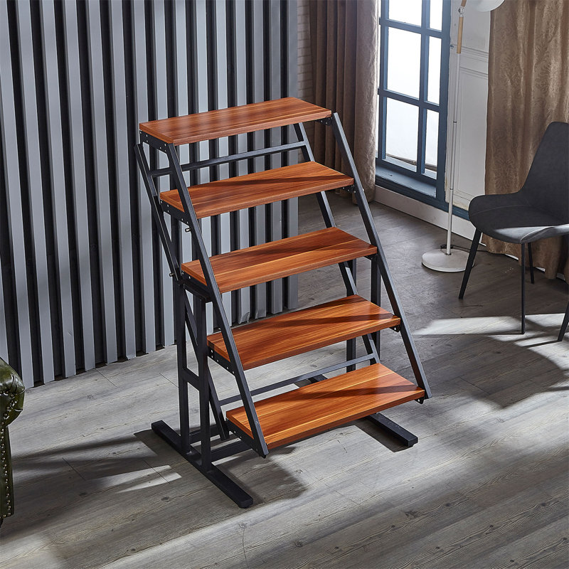 Bibliothèque standard H 29,5 "x l 55", Bois de teck