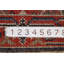 Tapis traditionnel indien bleu marine 2x3