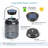 6.7'' Solar Powered Integrated LED Outdoor Lantern