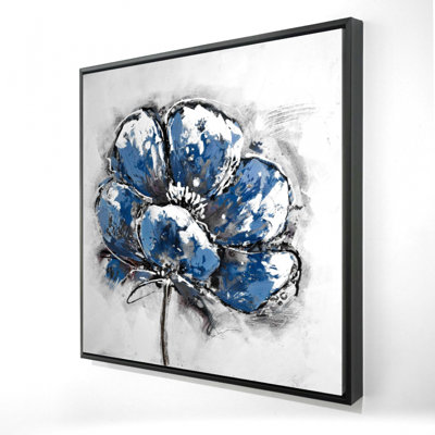 "Petite fleur" sur toile