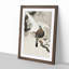 Two Pigeons on a Branch by Ohara Koson - Picture Frame Painting Print-55606162-55606164
