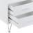 White Finish Accent Table