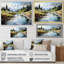 «Mountains Pinnacle Reflections I - Mountains», art mural encadré-1270874016-1270874023