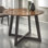 Round with Solid Wood Base Dining Table