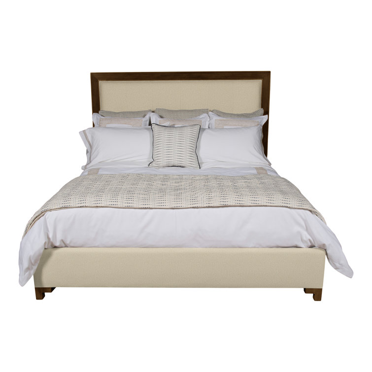 Louise/Lawrence King Upholstered Low Profile Panel Bed