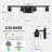 Dimmable Clear Glass Bathroom Vanity Light-59132989-59132962