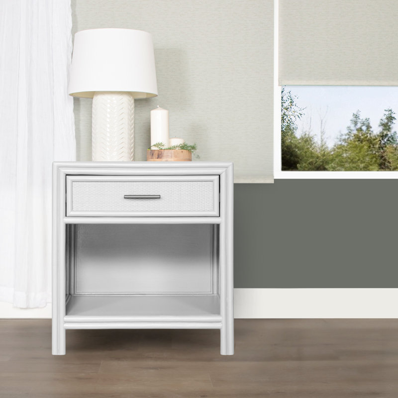 Aruba 1 - Drawer Nightstand, Citrus Orange