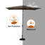 Parasol de marché rectangulaire 10 pi x 6 pi 5 po Laborde-362636387